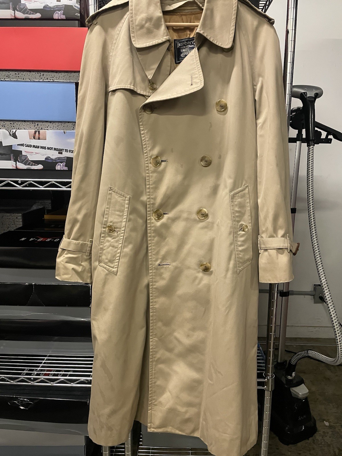 Secondhand Burberry Coats cover photo collage