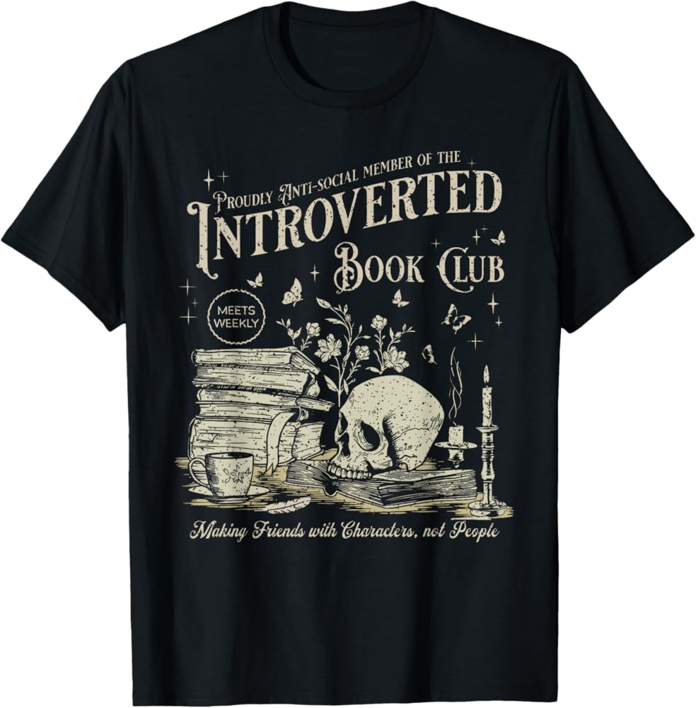 Bookish Shirts that Help You Find More Reader Friends cover photo collage