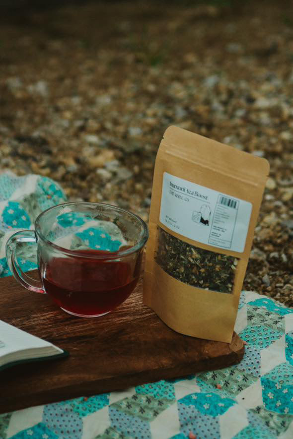 My loose leaf tea collection cover photo collage