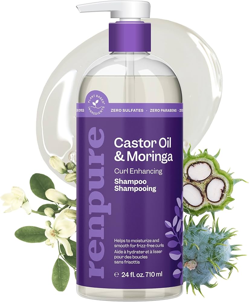 🧴Great Shampoo options for all curly hair needs! 🫧 cover photo collage