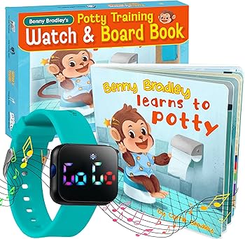 Toddler Potty Training Journey cover photo collage