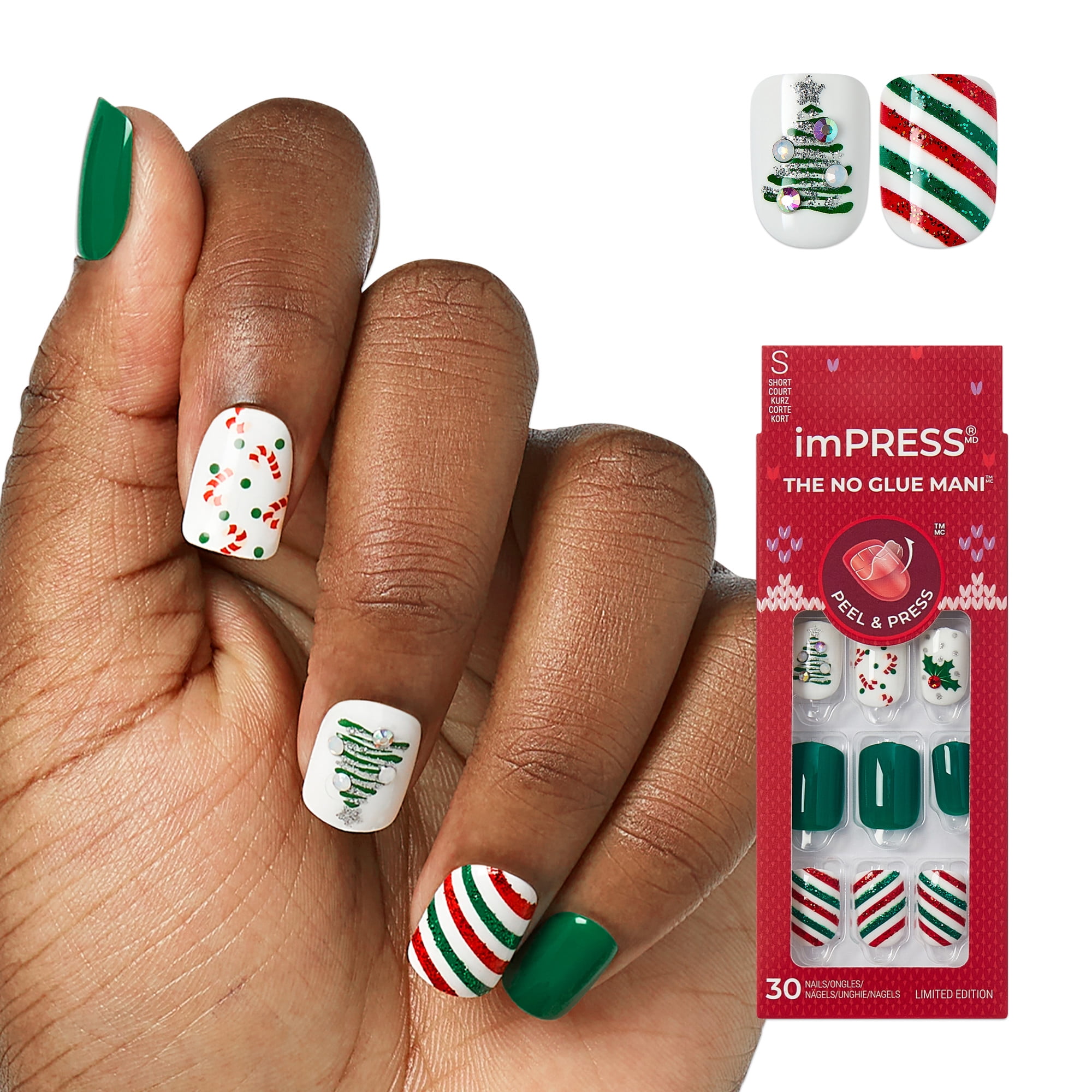 Hot Mess & Hotter Nails 💅🏼 Who says you can’t be bougie on a budget?! I’ve done my nails for years using these & people assume I had them done at a salon. 

They are easy to use & including nail prep I can have my nails done in less than 15 minutes! cover photo collage