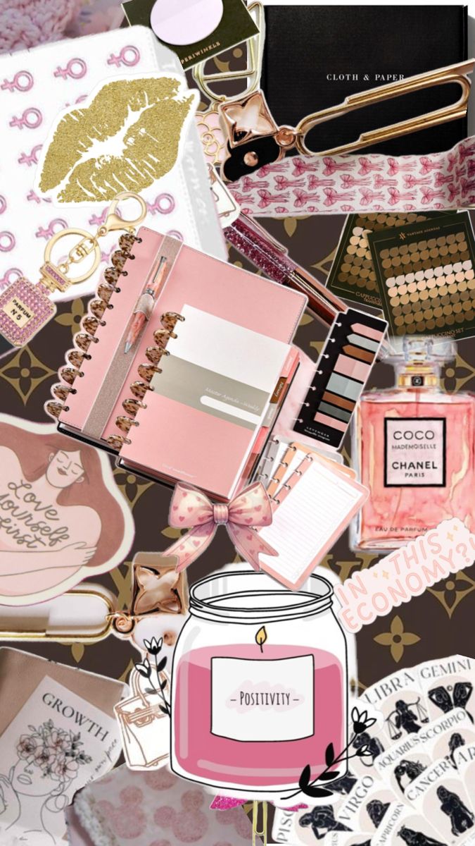 Luxury Agenda Planner & Stationery Finds cover photo collage
