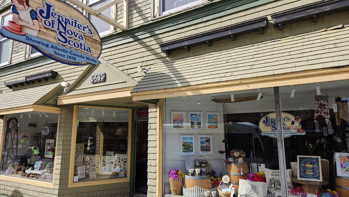 Gift stores in Nova Scotia cover photo collage