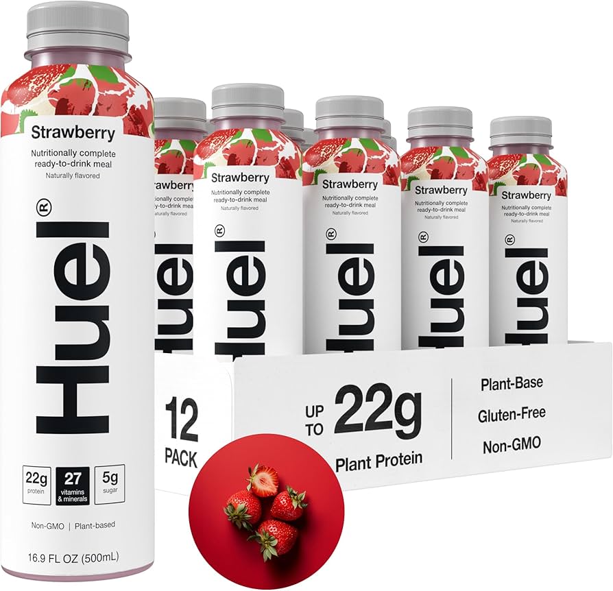 How I Stay Full, Focused & Fueled with Huel cover photo collage