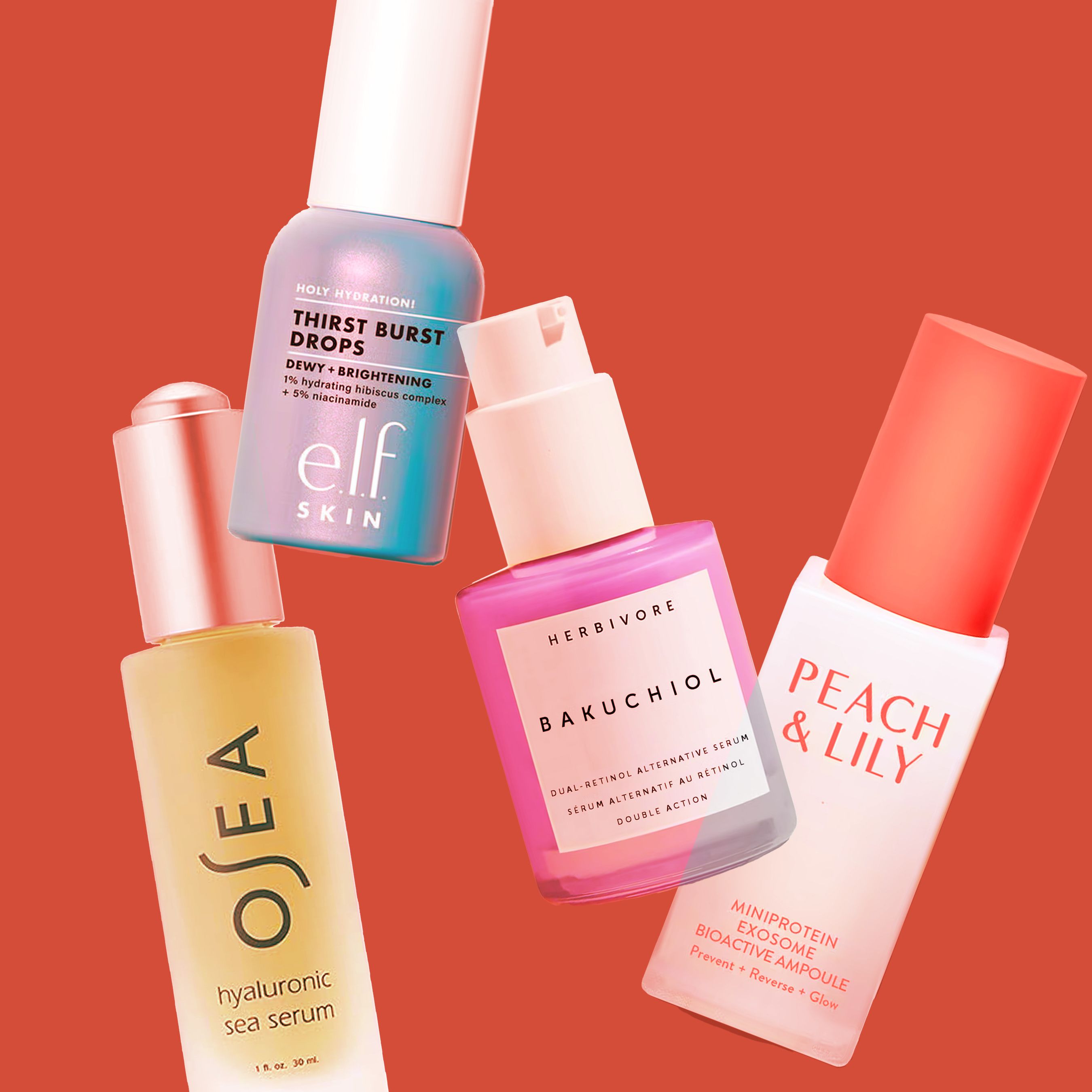 Ultimate Glow Serums Collection For all Skin Types ✨️ cover photo collage