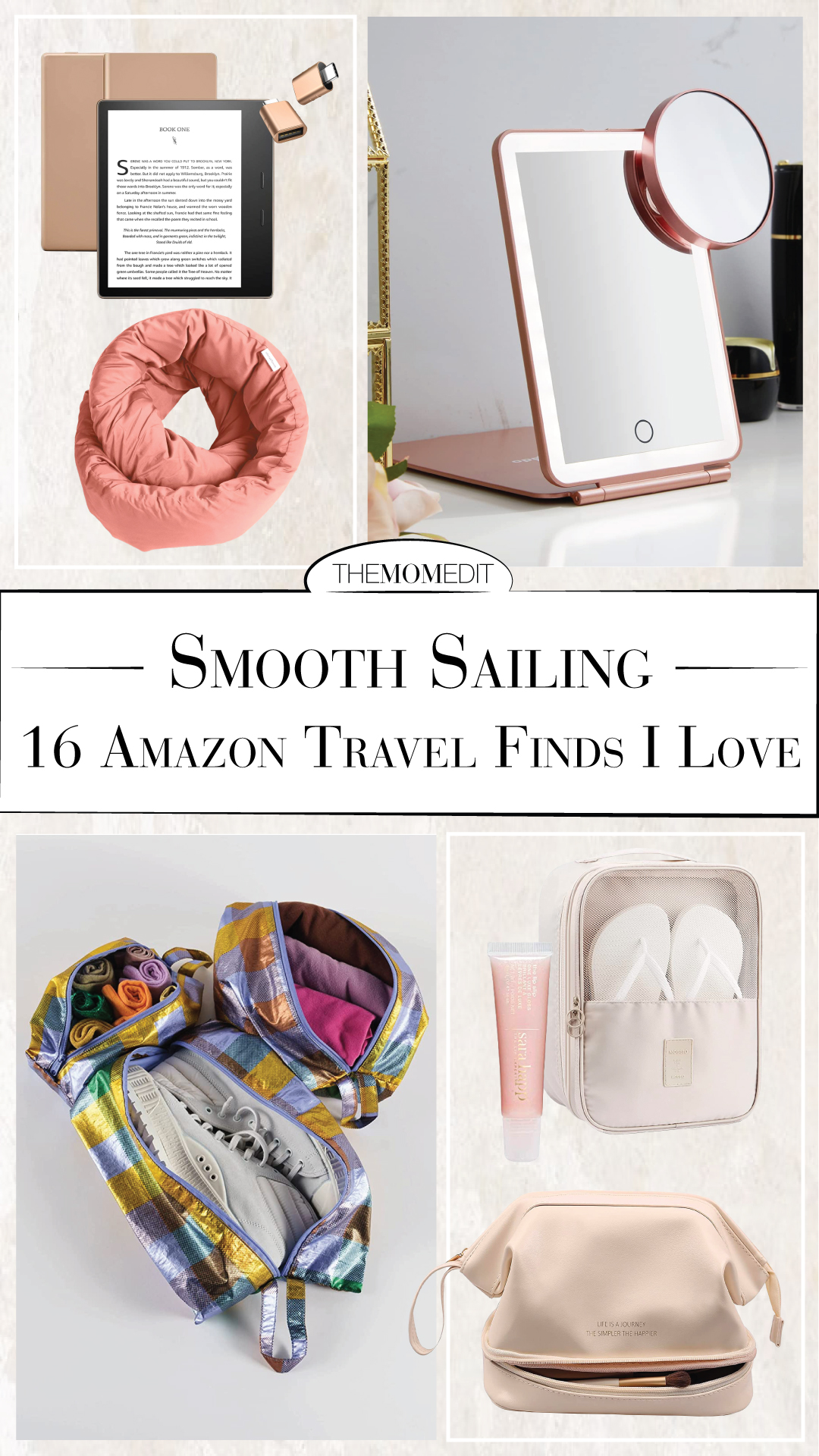 The Savvy Traveler's Essentials cover photo collage