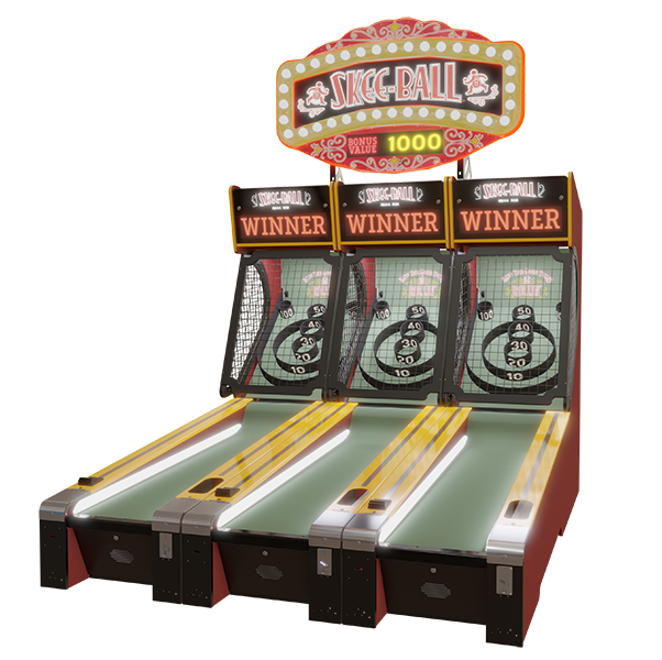 The Game of Skee-Ball: In every version you can think of. cover photo collage