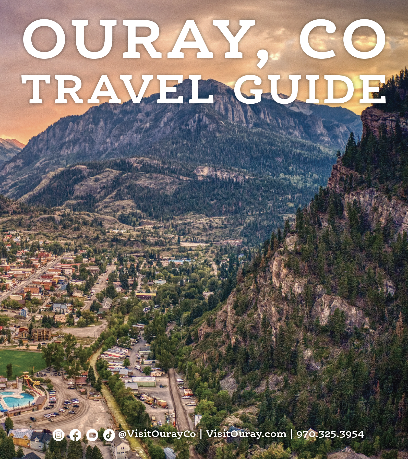 The most charming town in Colorado - OURAY cover photo collage