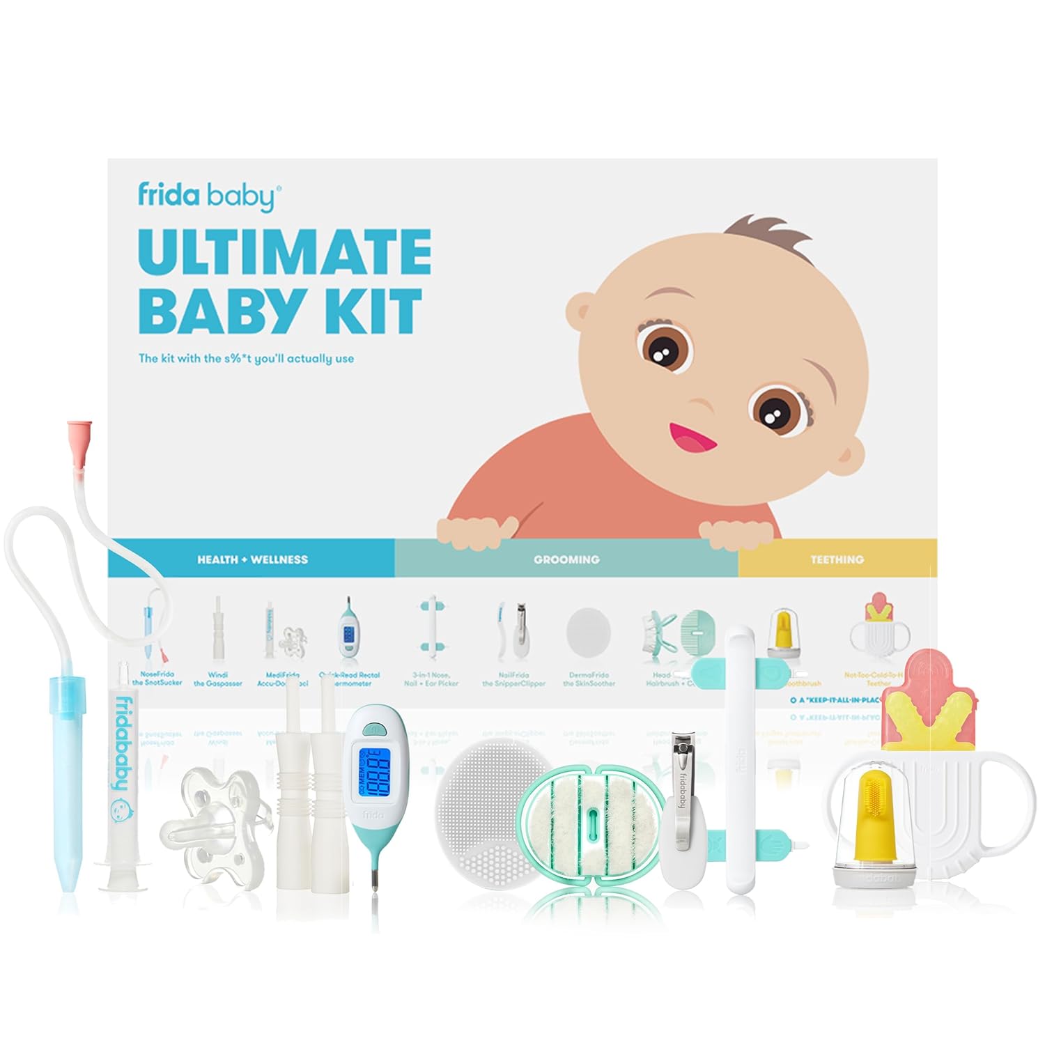 What's in Our Travel Sick Baby Kit cover photo collage