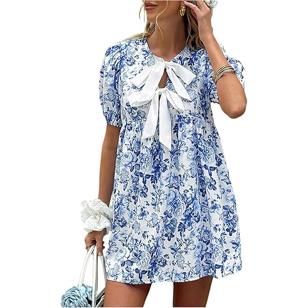 shein casual dresses with sleeves SHEIN Lady Summer Women's Dresses - Green Ruffle Sleeve Shirt Style Midi  Dress, Casual/Resort Dress