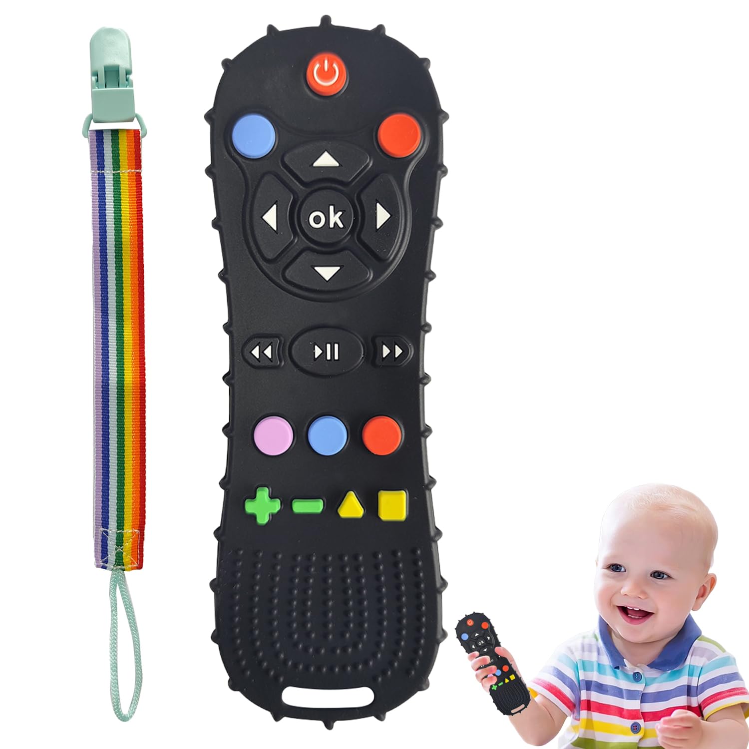 Must have baby toys, teethers, feeding, & potty essentials! cover photo collage