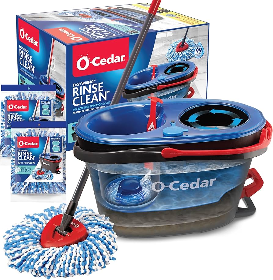 Household Cleaning Products cover photo collage