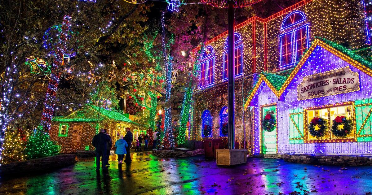Merry & Bright Bucket List - Near Springfield/Branson MO cover photo collage