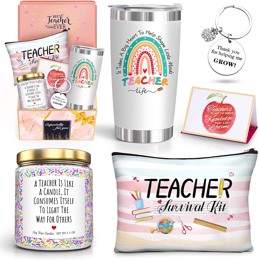 Top Teacher Gifts for Any Occasion cover photo collage