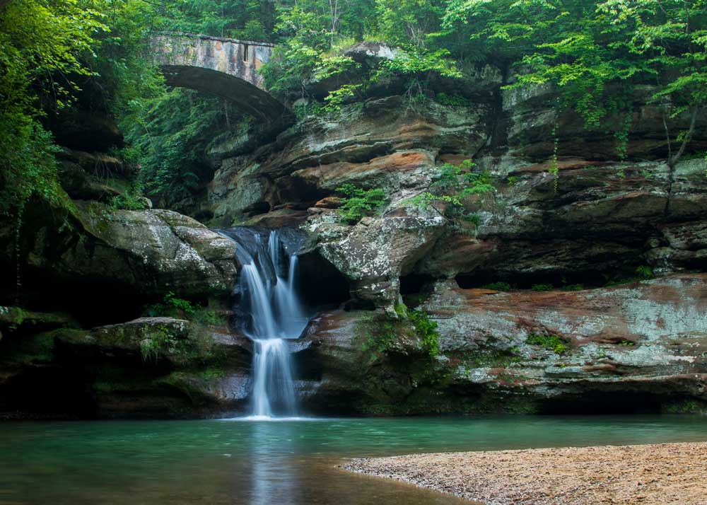 Visit the adventurous Hocking Hills area in Ohio to make family memories cover photo collage