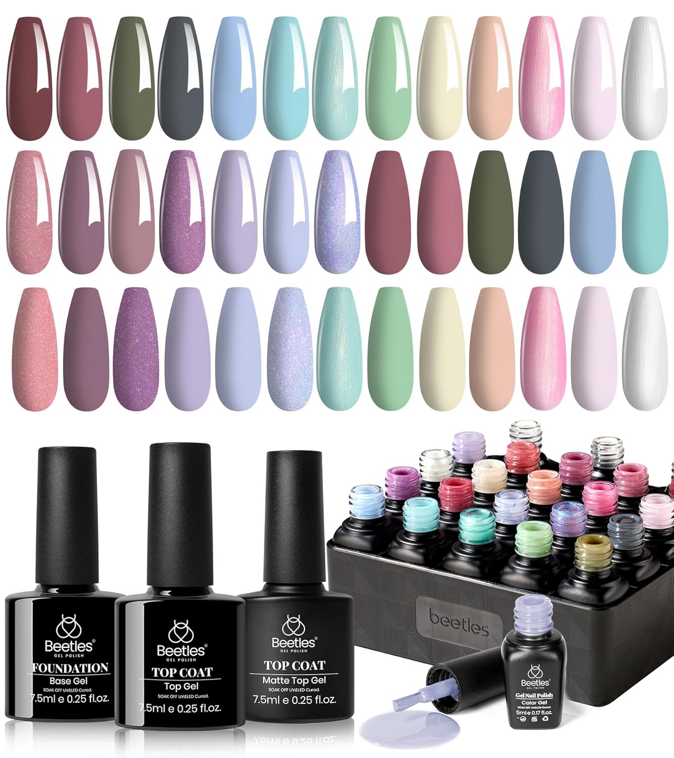 My At-Home Gel Nail Favorites (Beginner Friendly!) cover photo collage