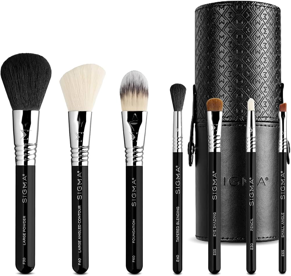 what's in my makeup bag cover photo collage