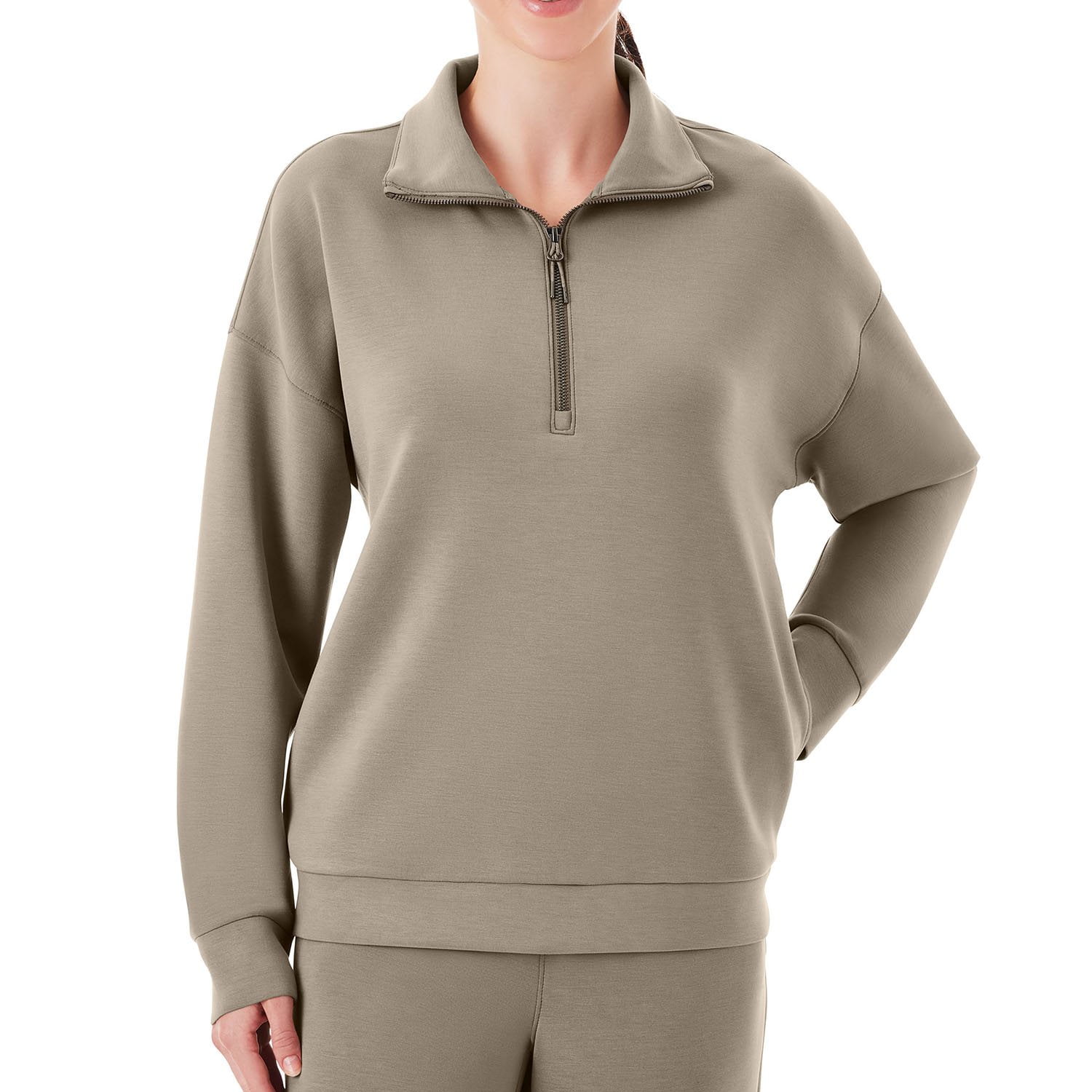 Comfy winter casual for Mom's on the go cover photo collage