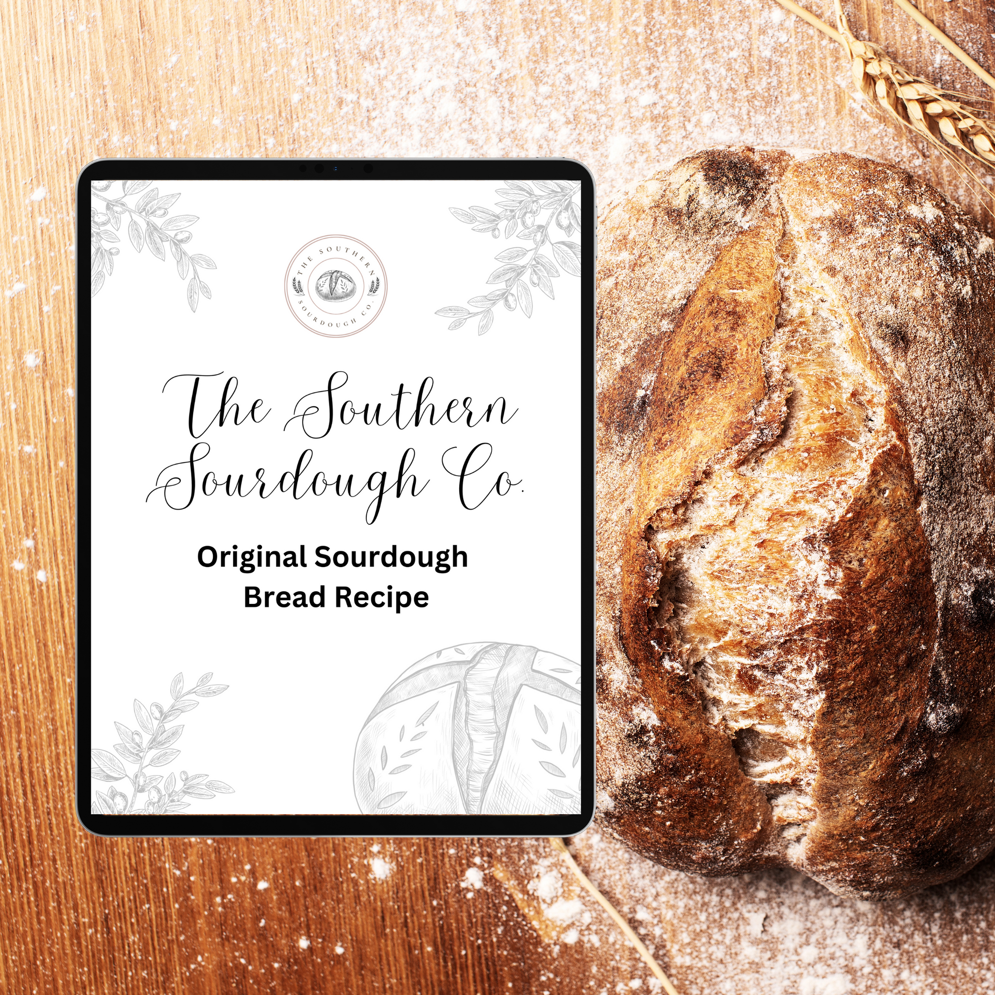 The Only Tools Needed for Perfect Sourdough Bread cover photo collage