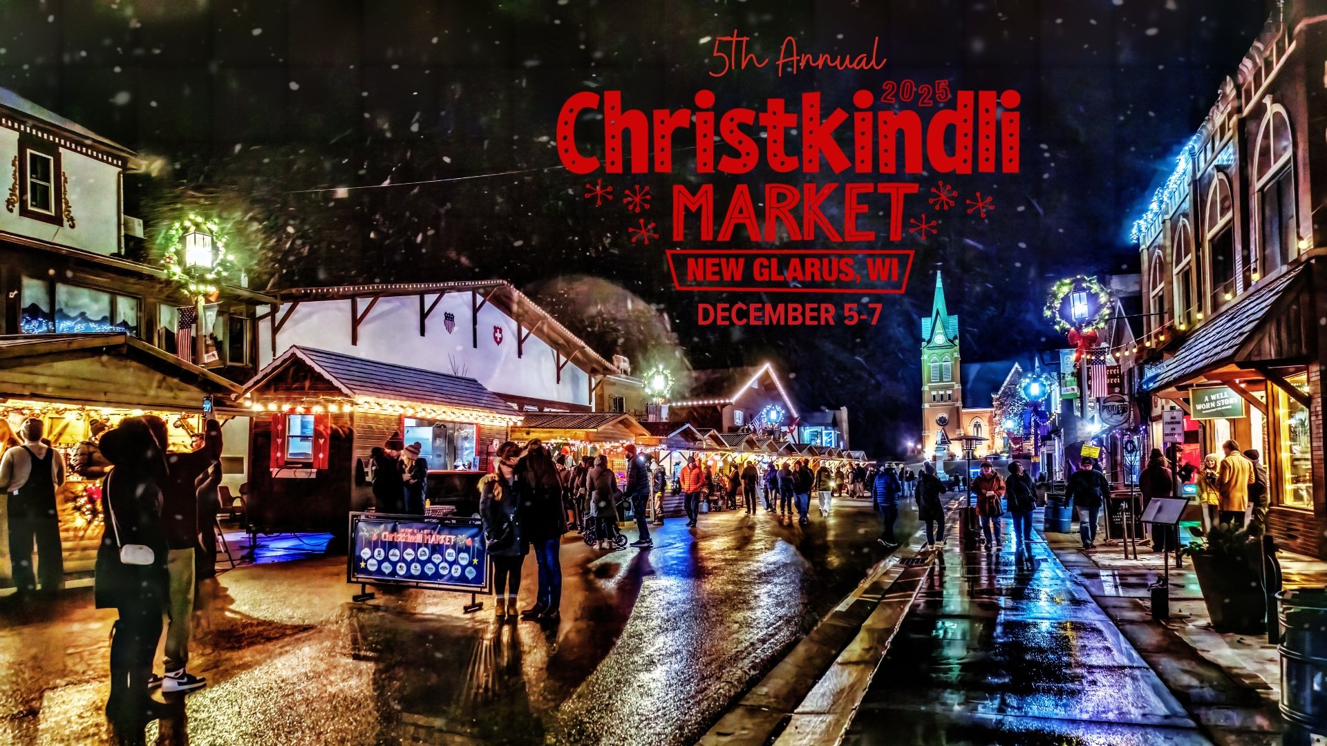 Christmas in Madison cover photo collage