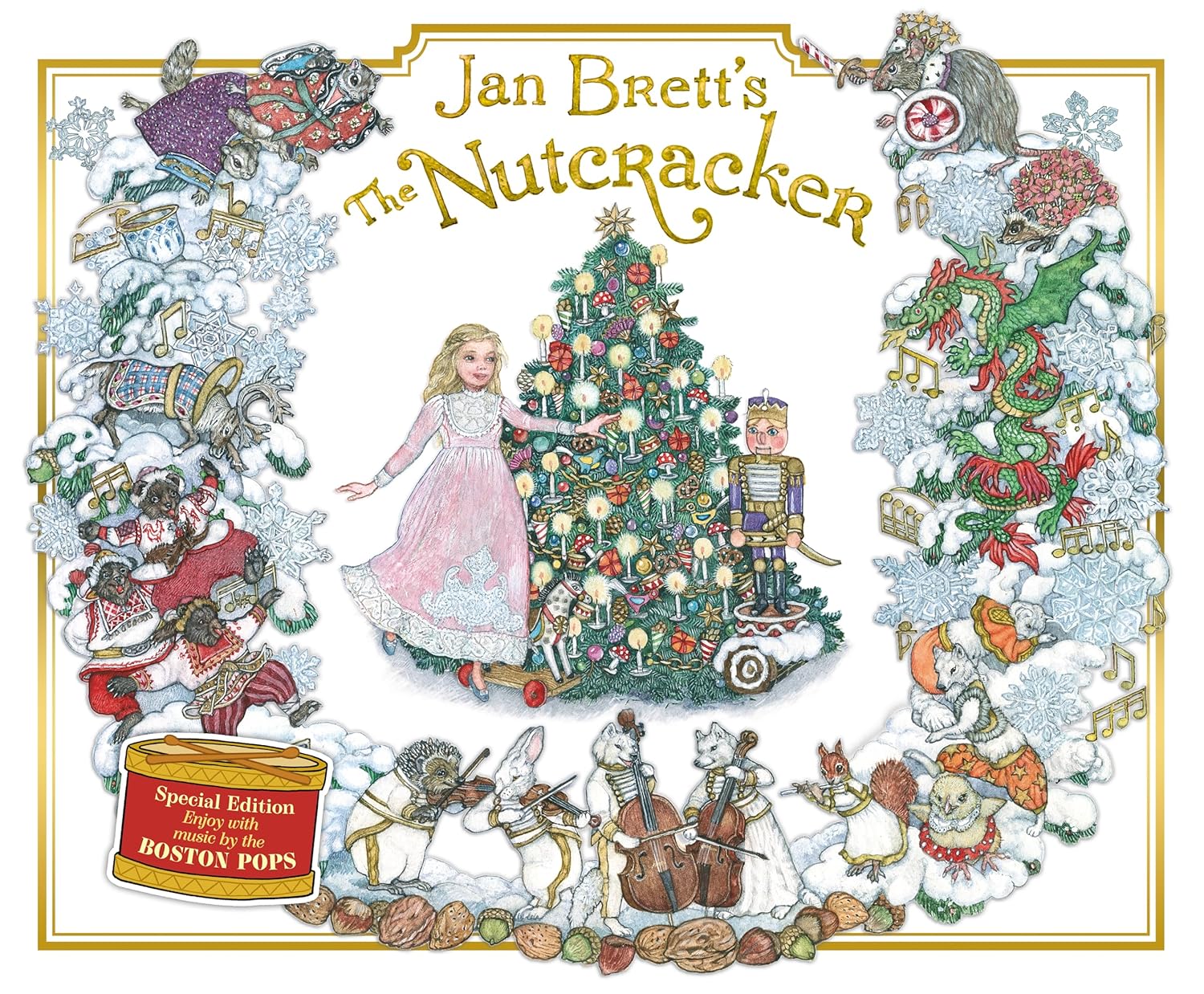 Story time at Christmas cover photo collage