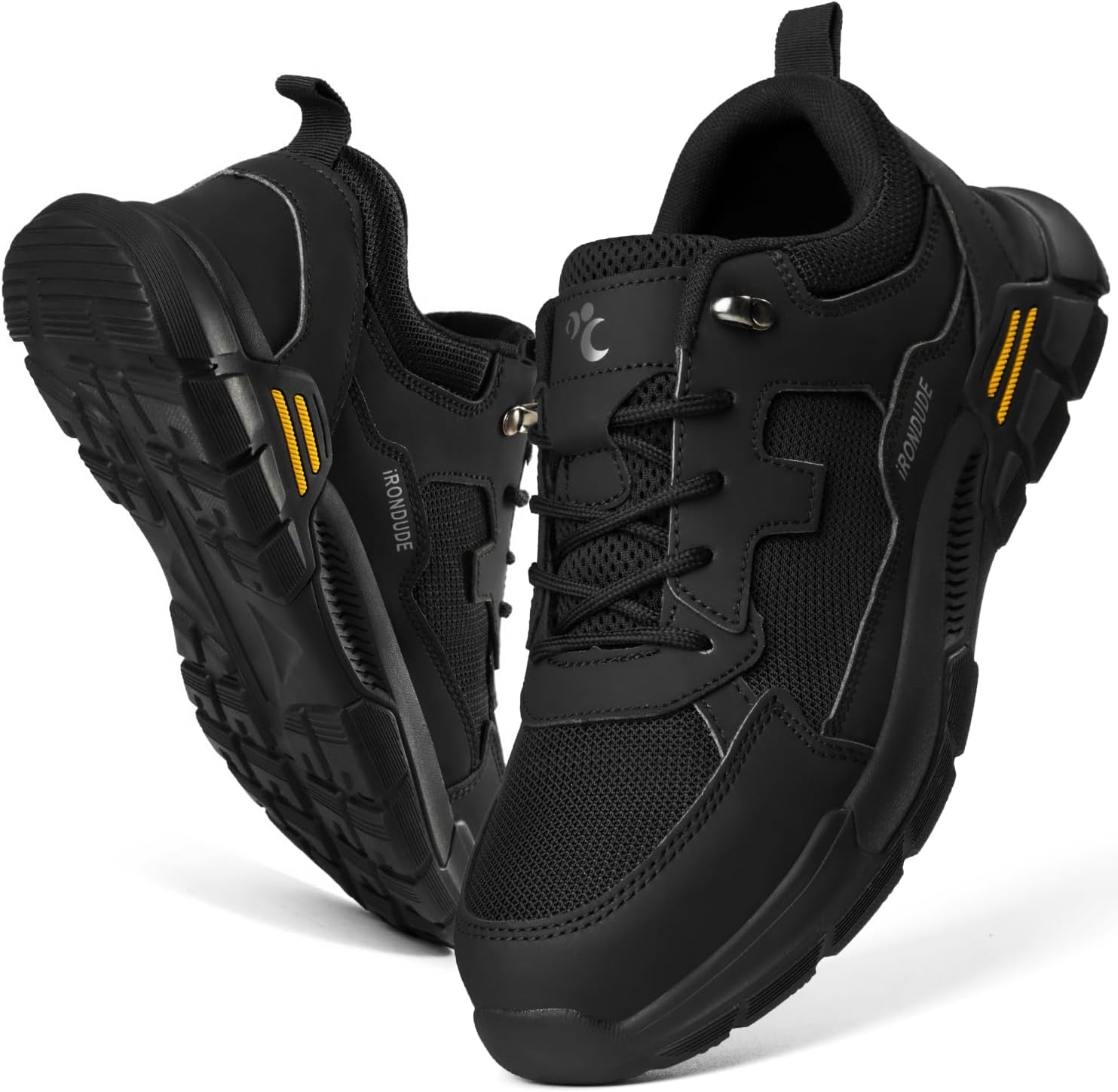 Steel Toe Safety Shoes – Slip Resistant Industrial Work Footwear cover photo collage
