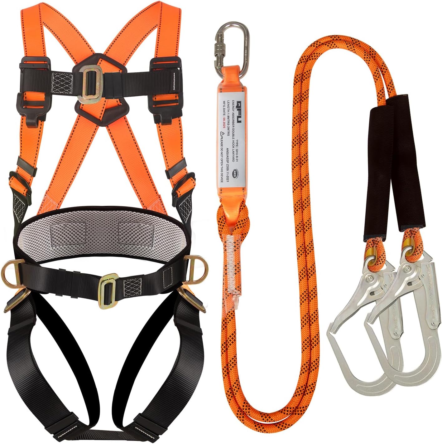 Full Body Safety Harness – Fall Protection for Height Work cover photo collage