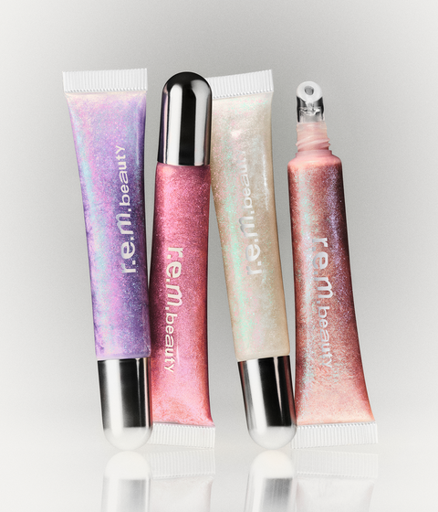 Glass-like lippies cover photo collage