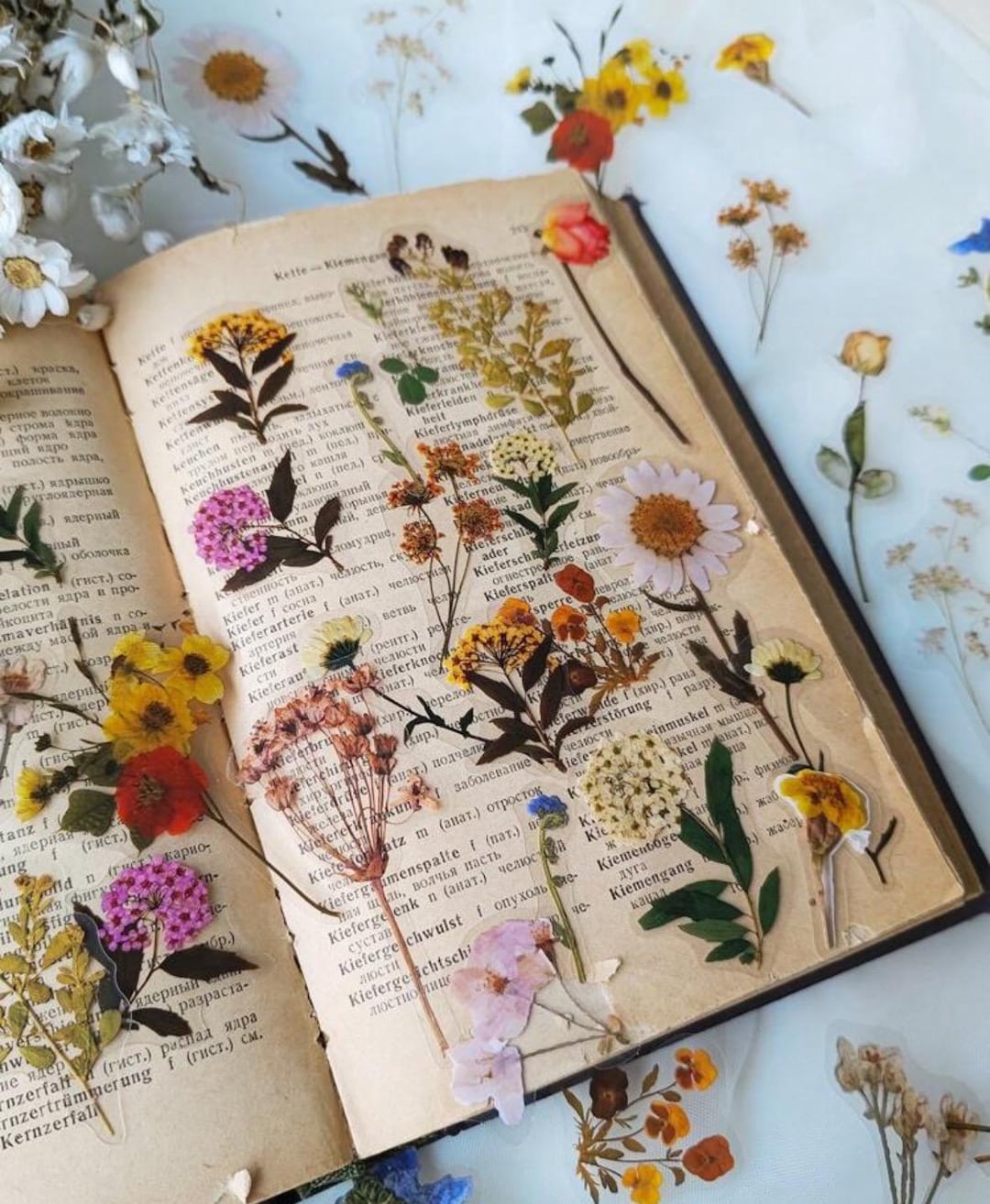 Journaling Stickers for Planners & Diaries cover photo collage