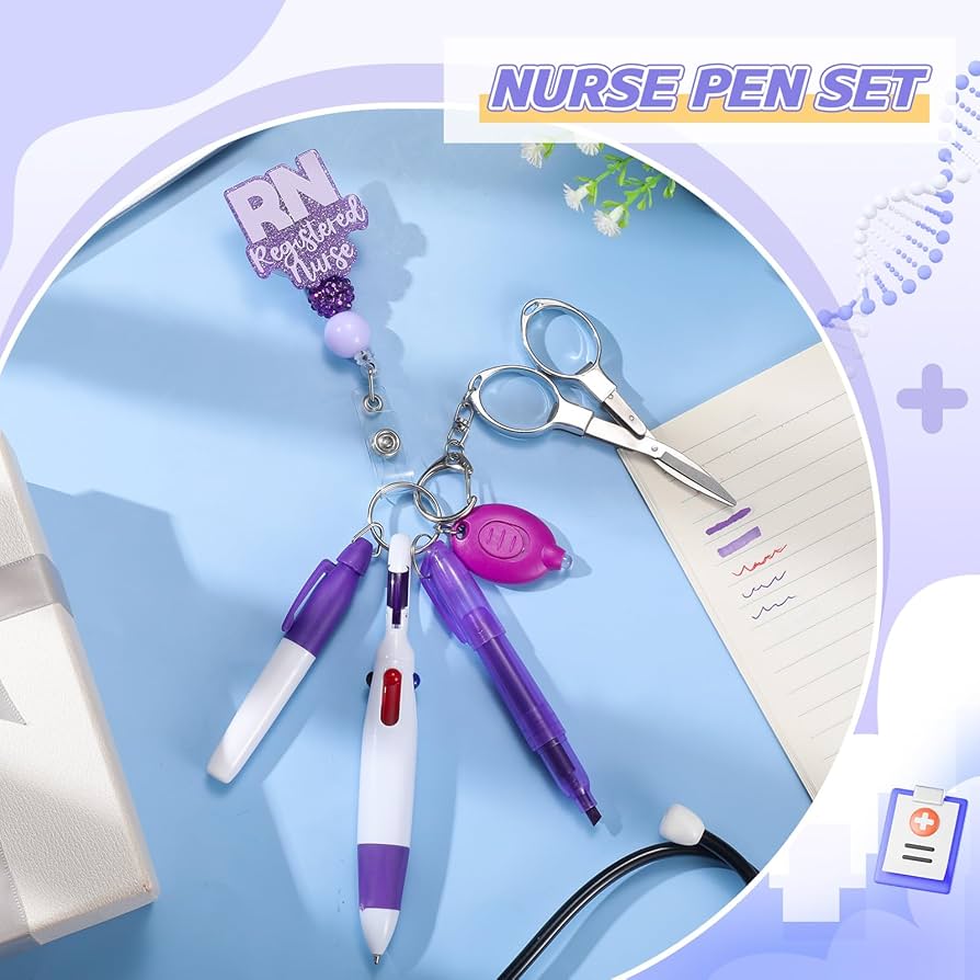 Nursing school ESSENTIALS 🩺🤍 cover photo collage