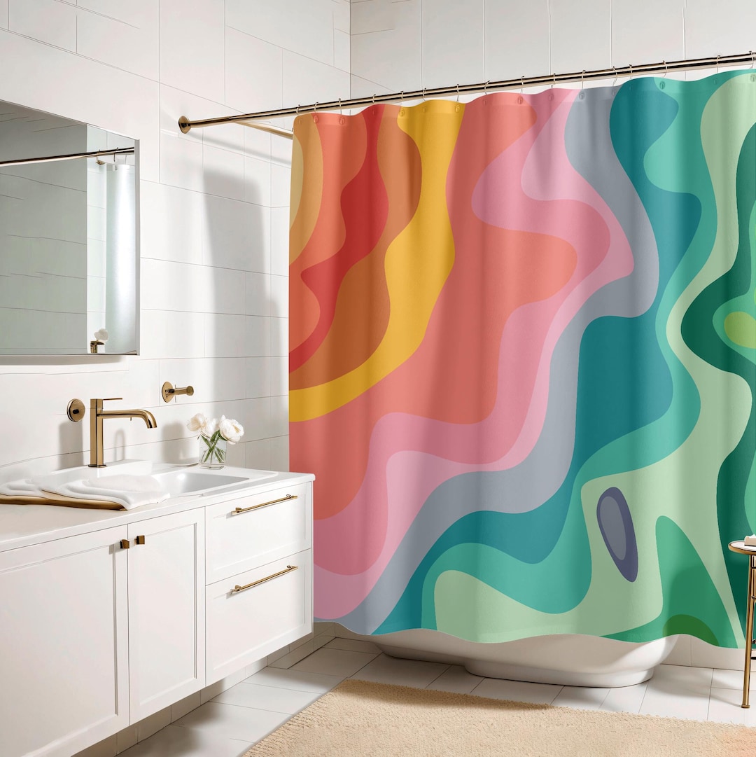 Aesthetic bathroom styling cover photo collage