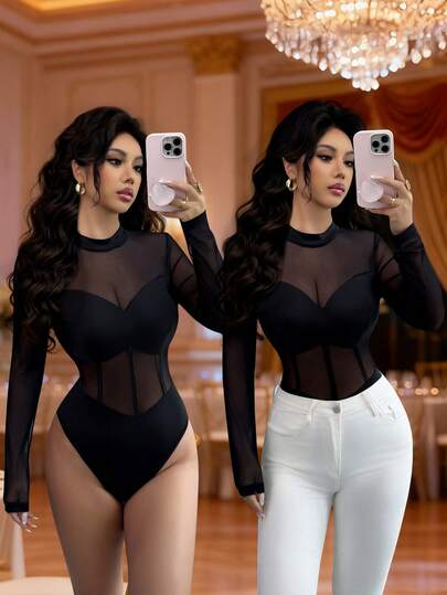 TRENDING WOMEN'S BODYSUITS cover photo collage