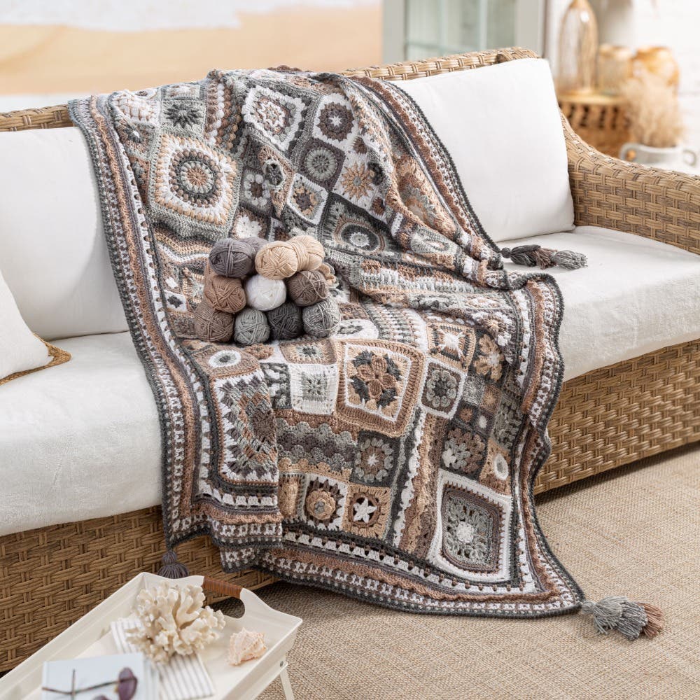 Crochet products to use, patterns to make and tips from experts. cover photo collage