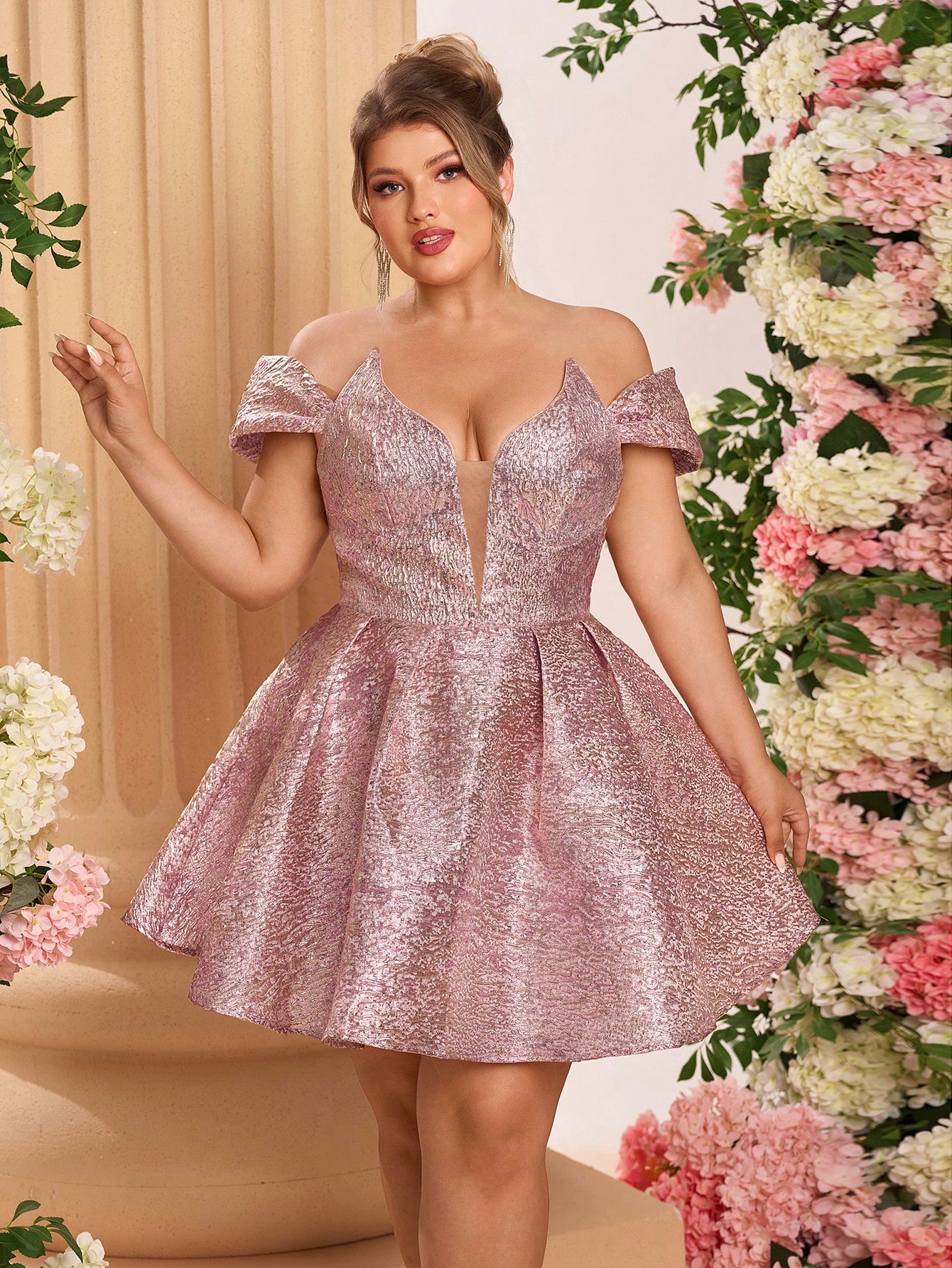 Plus Size Birthday Outfit cover photo collage