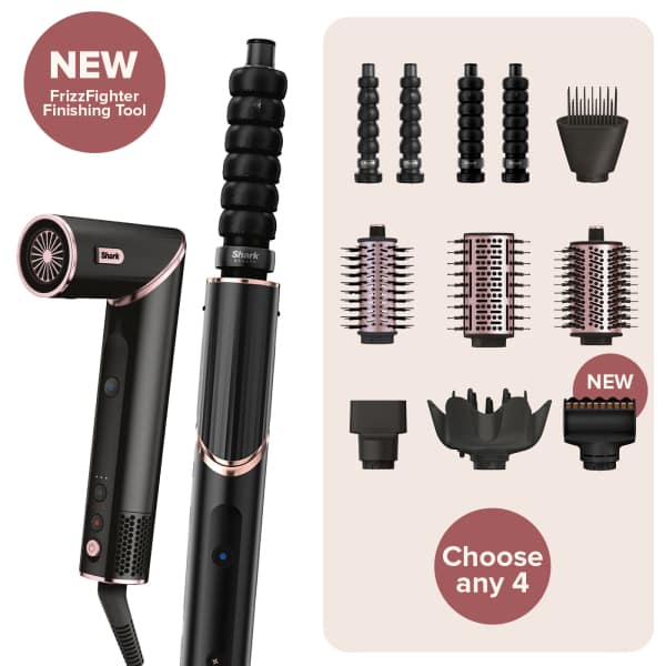 SharkFlexstyle / Dyson AirWrap Starter Essentials! cover photo collage