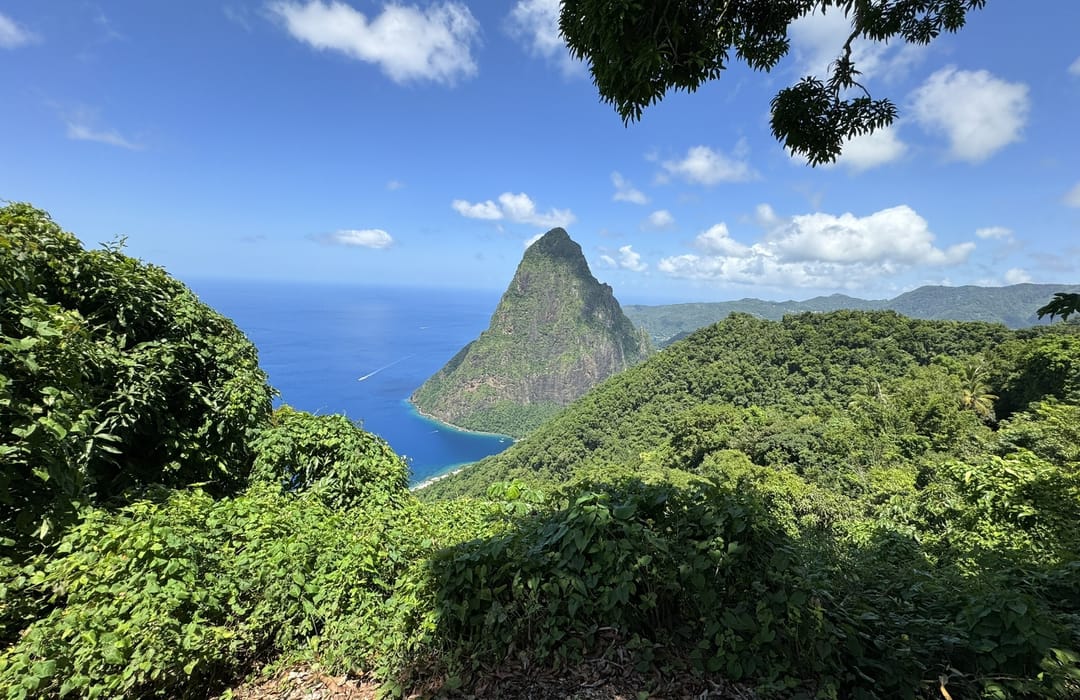 Hiking in Saint Lucia cover photo collage