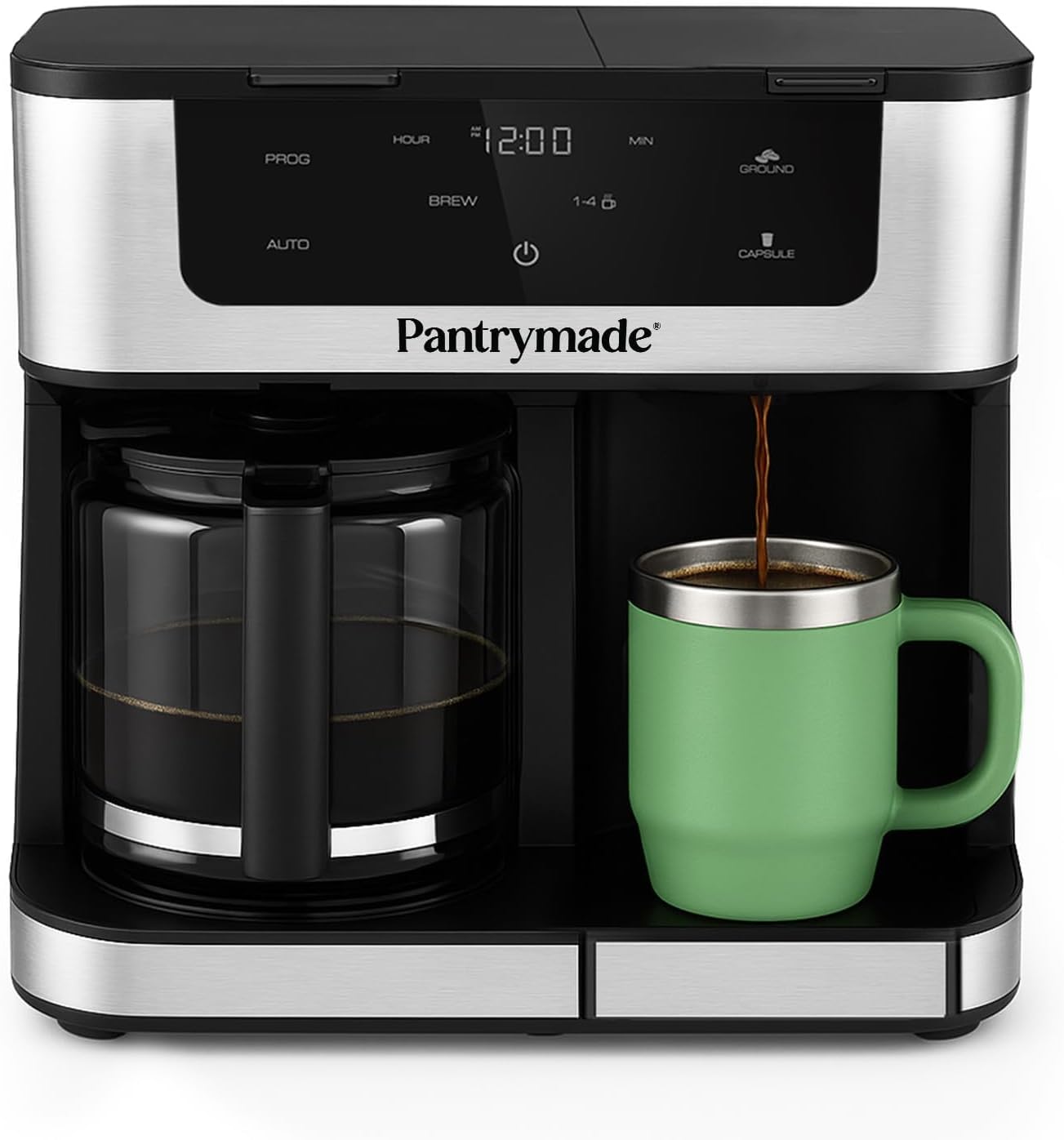 Premium Coffee Maker Machine – Easy Brewing for Perfect Coffee at Home cover photo collage