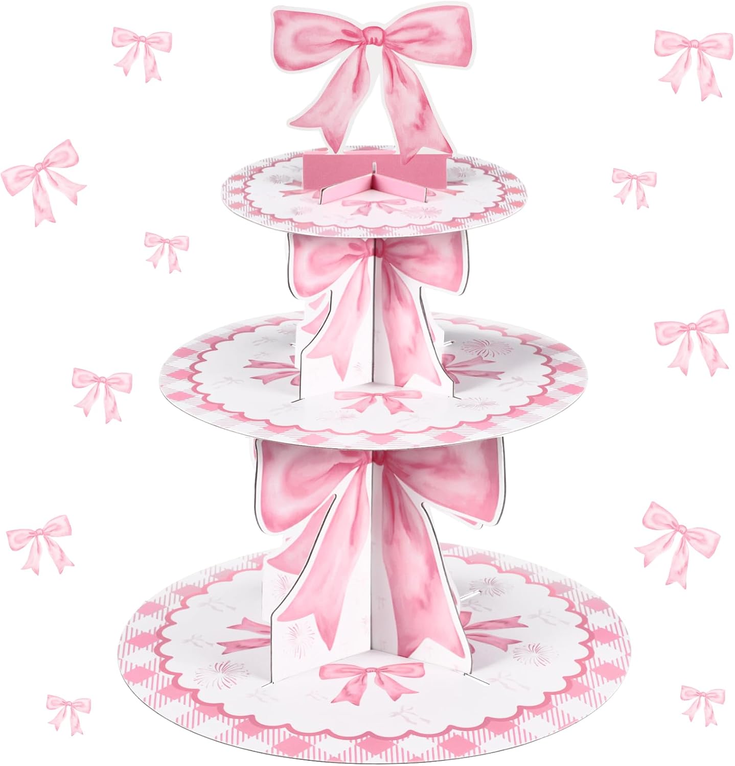 Bow first birthday decorations, supplies and everything you’ll need! cover photo collage