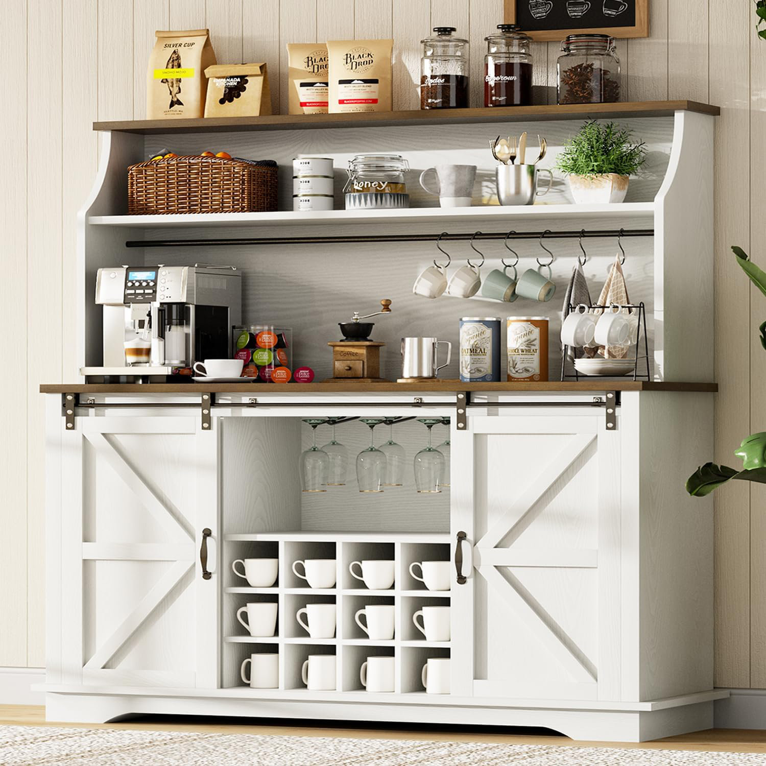 Coffee Bar at home for the Coffee Lover cover photo collage