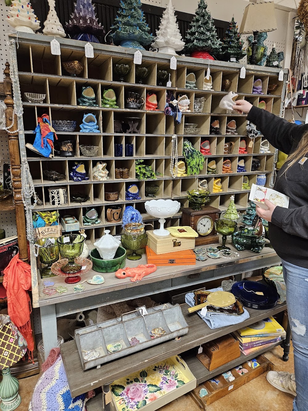 best thrift and antique spots! cover photo collage