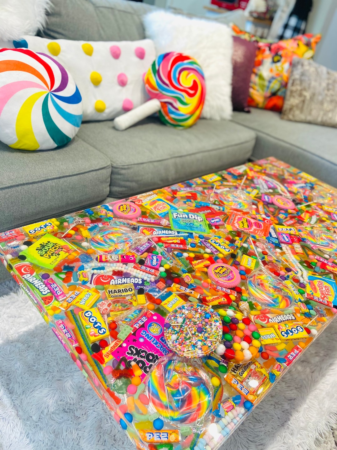 Sugar rush Wonderland, eye catching ideas for candy & sweets decor. cover photo collage