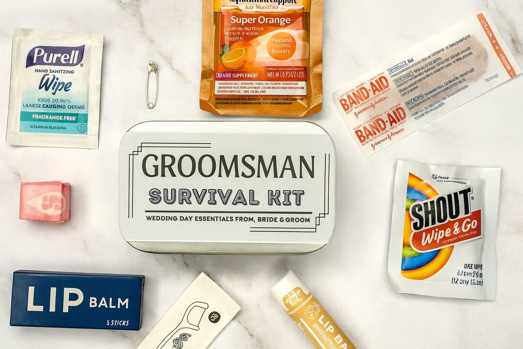 Wedding must haves/gifts cover photo collage