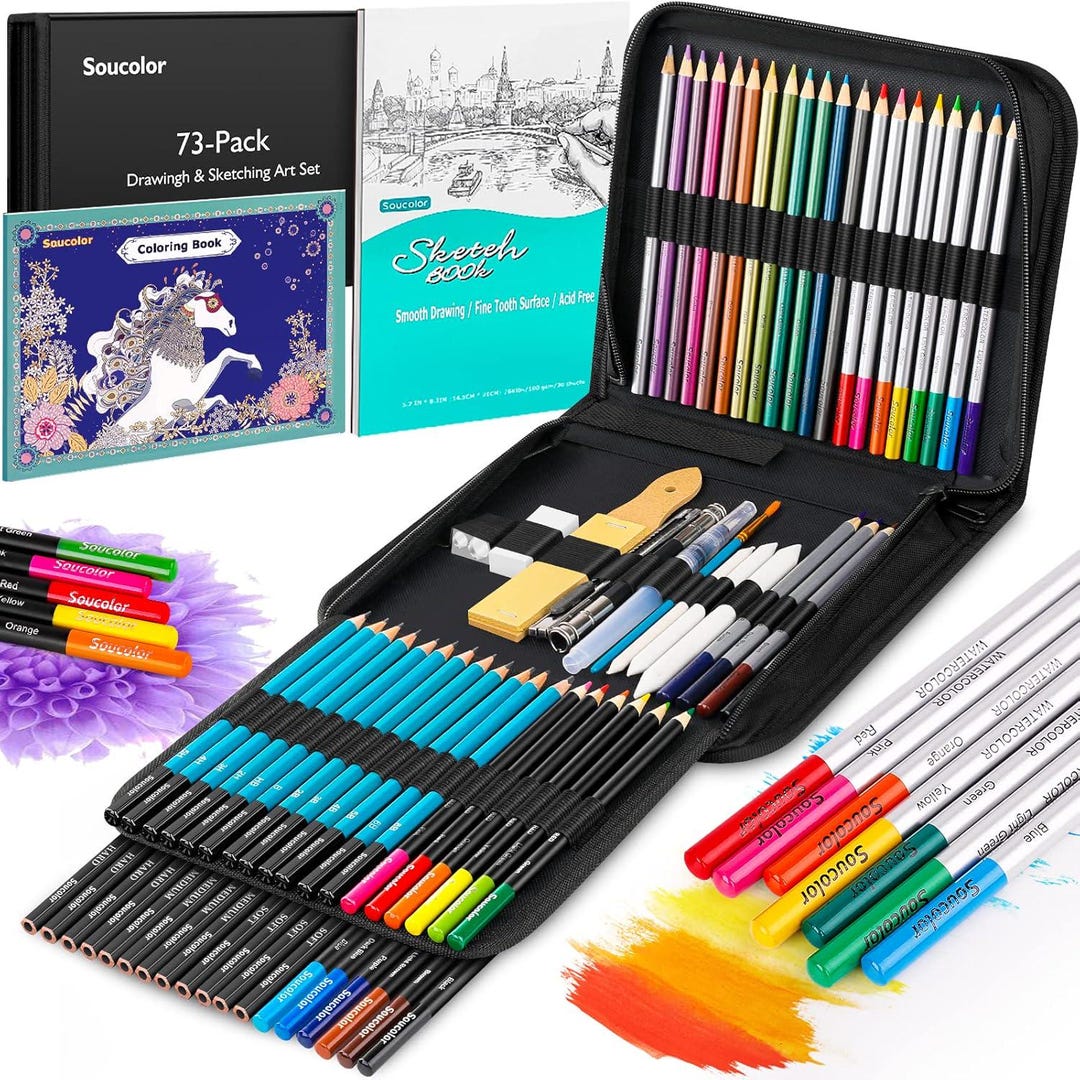 Best Art Supplies for Drawing, Coloring & Creating (Artist-Approved Picks) cover photo collage