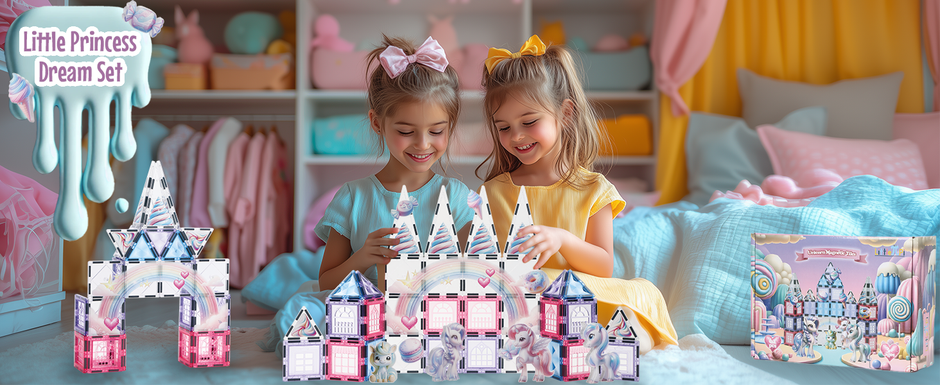 Kids gift guide cover photo collage