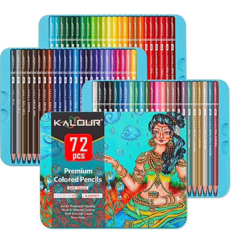 My Go-To Coloring Markers & Pencils cover photo collage