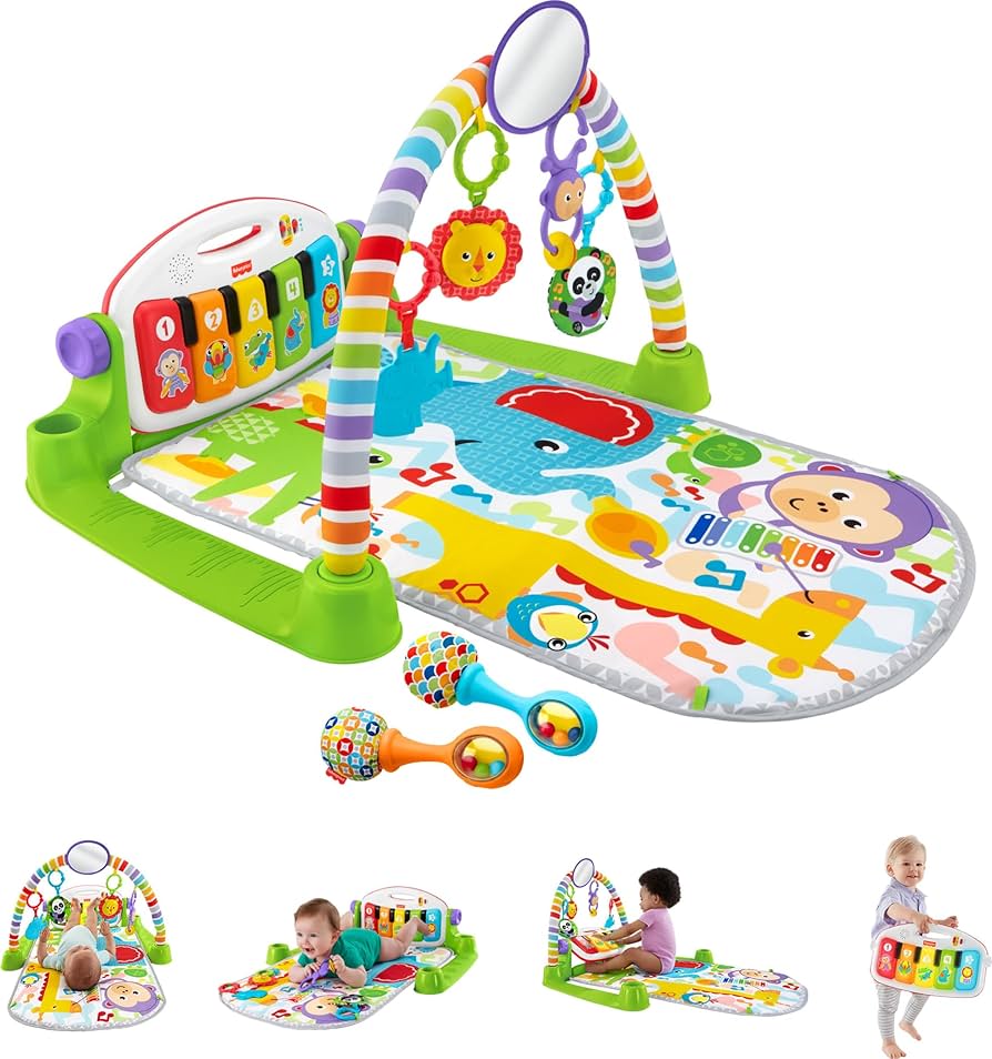 Newborn Toy Essentials: 0–3 Months cover photo collage