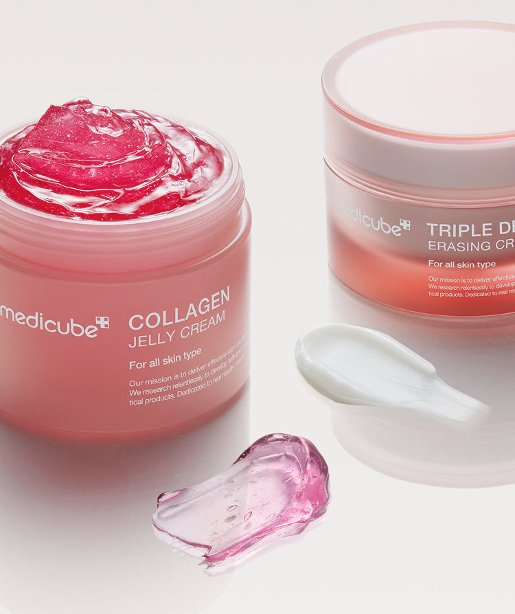 glass skincare!! cover photo collage
