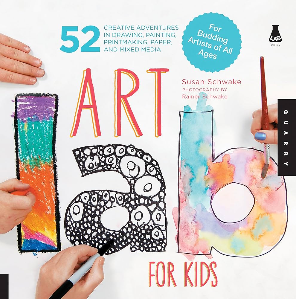 Art Books for teachers, parents and grandparents cover photo collage