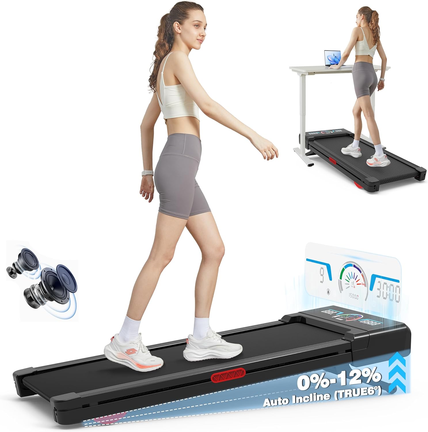 Best Under Desk Treadmills Under $500: 15 Walking Pads for Home Offices cover photo collage